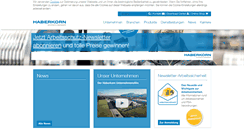 Desktop Screenshot of haberkorn.com