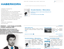 Tablet Screenshot of haberkorn.pl